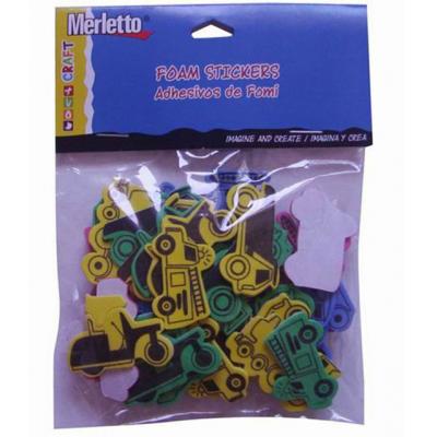Foam shapes stickers