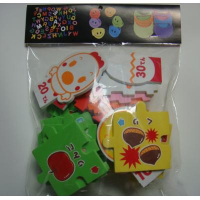 Printed Foam shapes sticker
