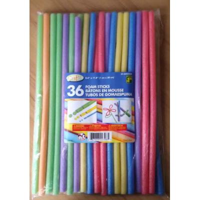 36 Foam sticks