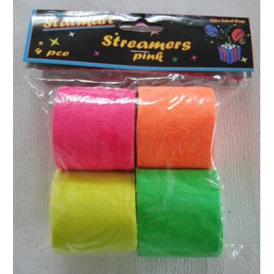 crepe paper streamer