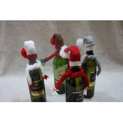 Mini Hat and scarf For wine bottole decration
