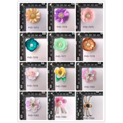 Kinds of Sequin and beads handmake flowers