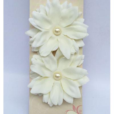 Large Cream Fabric Flower